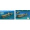 Oriskany in Pensacola, Florida (8.5 x 5.5 Inches) (21.6 x 15cm) - New Art to Media Underwater Waterproof 3D Dive Site Map