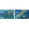 Wester Samboo in Key West, Florida (8.5 x 5.5 Inches) (21.6 x 15cm) - New Art to Media Underwater Waterproof 3D Dive Site Map
