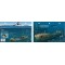 San Pedro in Oahu, Hawaii (8.5 x 5.5 Inches) (21.6 x 15cm) - New Art to Media Underwater Waterproof 3D Dive Site Map