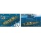 Sea Tiger in Oahu, Hawaii (8.5 x 5.5 Inches) (21.6 x 15cm) - New Art to Media Underwater Waterproof 3D Dive Site Map