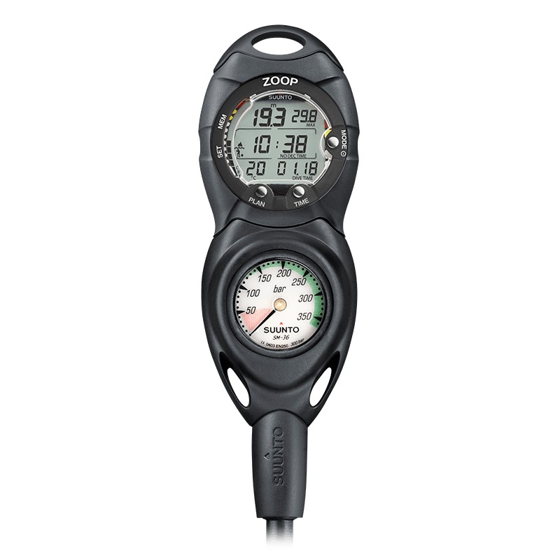 SUUNTO ZOOP BLACK 2 Gauge Dive Computer Console DiveThings