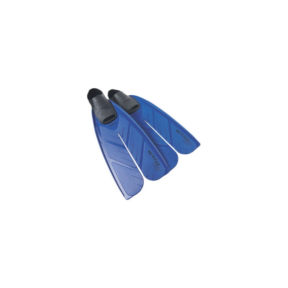 Oceanic Vortex V6 Split FINS Scuba Snorkeling Flippers Yellow Sz 9-10 w bag 