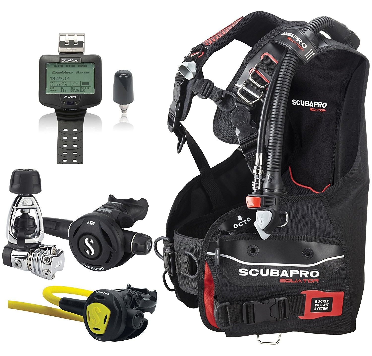 scubapro dive gear packages