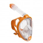 Ocean Reef Aria Orange Full Face Snorkel Mask