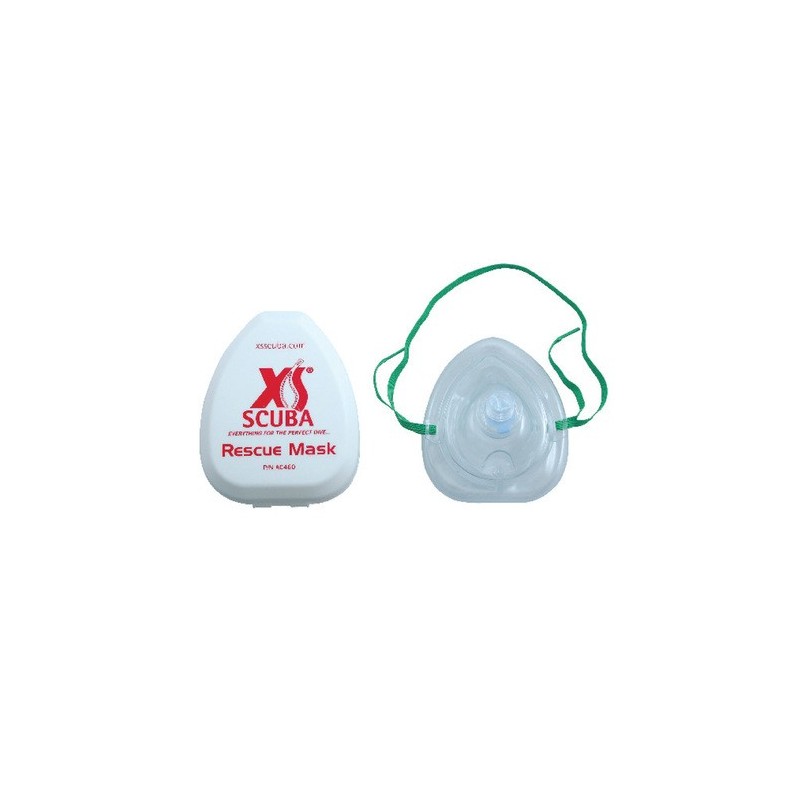 Xs Scuba Pocket Rescue Mask With Case