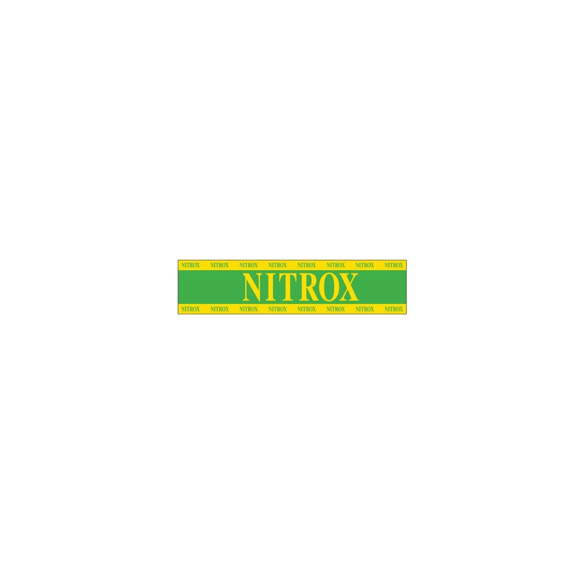 Xs Scuba Nitrox Tank Sticker